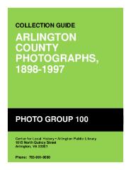Arlington County Government Photographs, 1915-1997