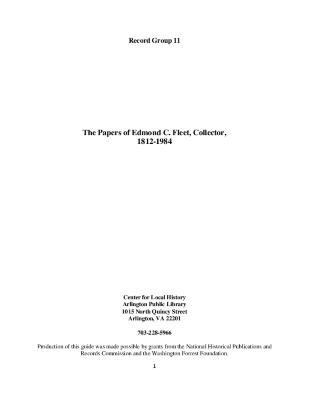 RG 11 Collection Guide