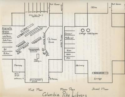 Columbia Pike Library Floor Plans

