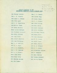 1929 Charter Members