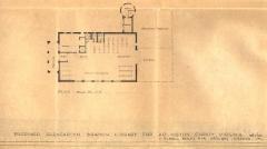 Glencarlyn Library Architecture Drawing/Plans "Proposed Plans;" October 1961
