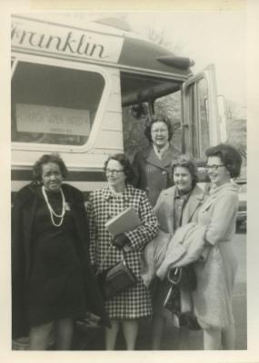 Church Women United, Arlington, Members Before Bus Trip, 1966 
