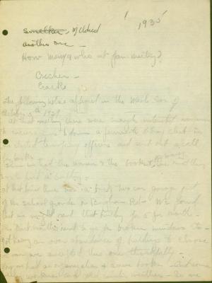 Arlington Community Public Library Club Meeting Notes 