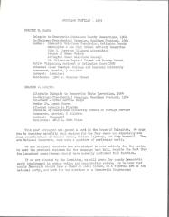Profiles of Woodlawn Precinct Candidates, 1965