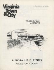 Virginia Town and City Newsletter Featuring Aurora Hills Center