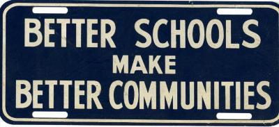 Better Schools License Plate

