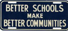 Better Schools License Plate

