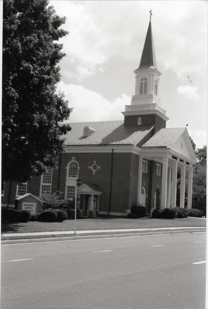Memorial Baptist Church, 1996