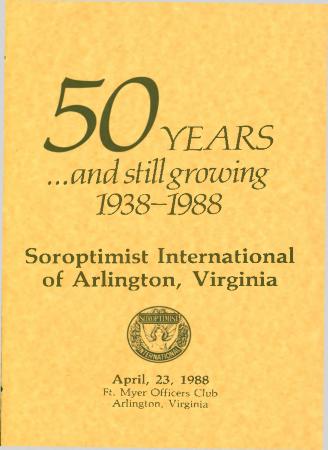 "50 Years…and still growing 1938-1988"