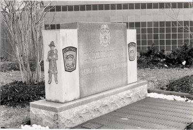 Arlington County Fire Station 1 Glebe Road, Marker, 1996