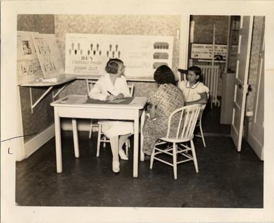 Women Seated at Clinic
