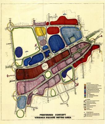 "Preferred Concept, Virginia Square Metro Area," 2001