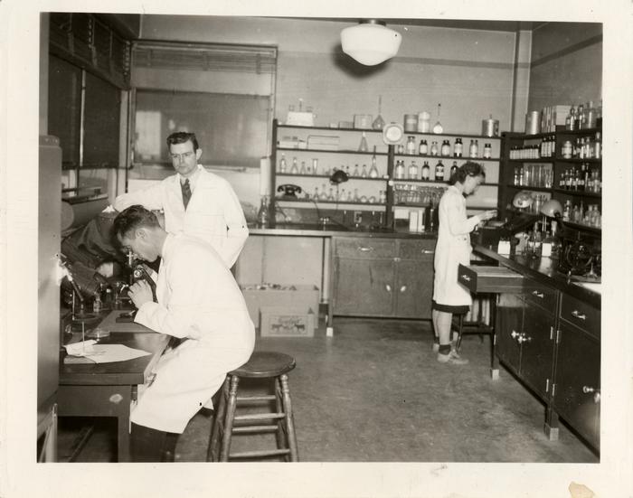 Arlington County Laboratory Staff Working at Laboratory