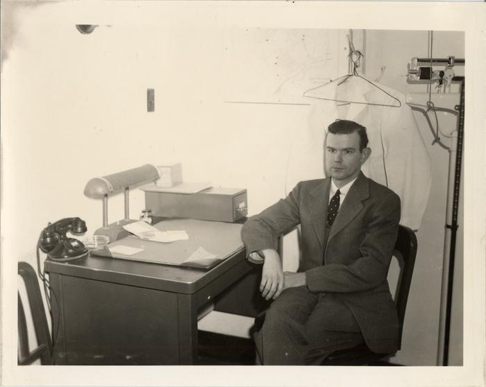 Wiliam A. Dorsey, County Bacteriologist, 1943