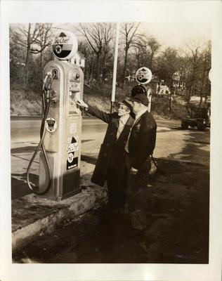 Inspection of Gasoline Pump, 1943