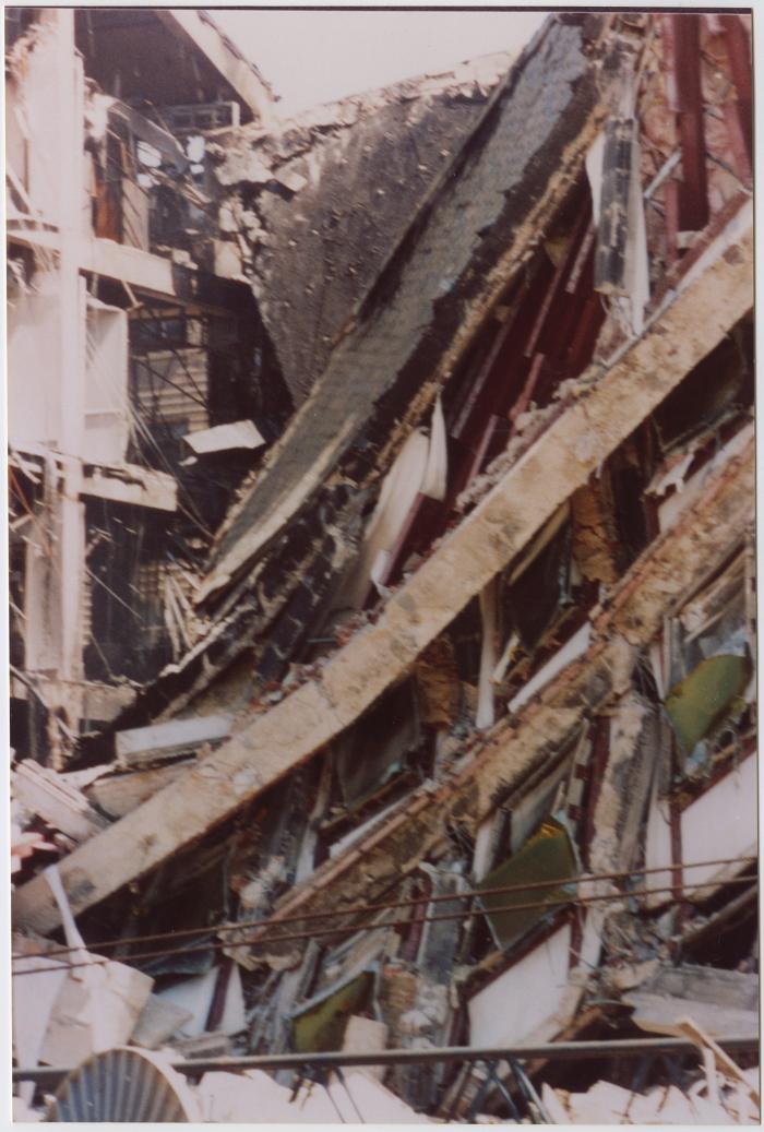 Closeup View of the Impact Site