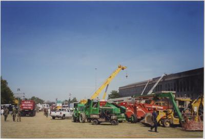 Construction Equipment at the Pentagon
