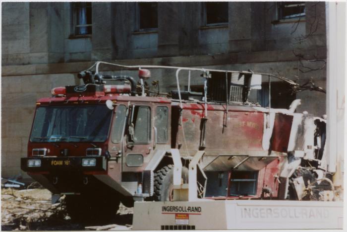 Fort Myer's Foam Unit 161, Torched
