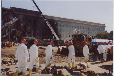 Working at the Impact Site
