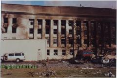 Severely Burned Area of the Pentagon
