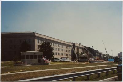 Pentagon Crash Site from Washington Blvd.
