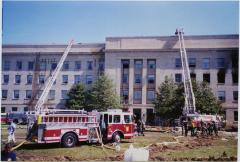 Two Tower Trucks at the Pentagon
