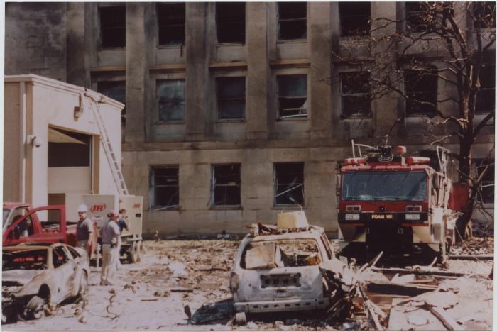 Wreckage on September 12
