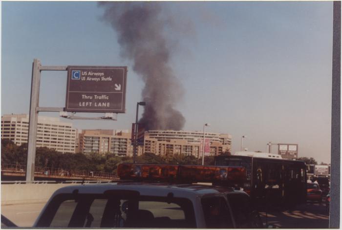 Smoke Seen from the Airport

