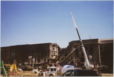 Collapsed Area at the Pentagon
