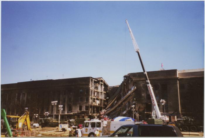 Collapsed Area at the Pentagon
