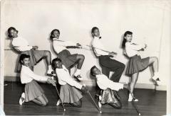 Baton Twirlers in Talent Show
