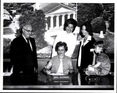 Bozman Working as County Board Member
