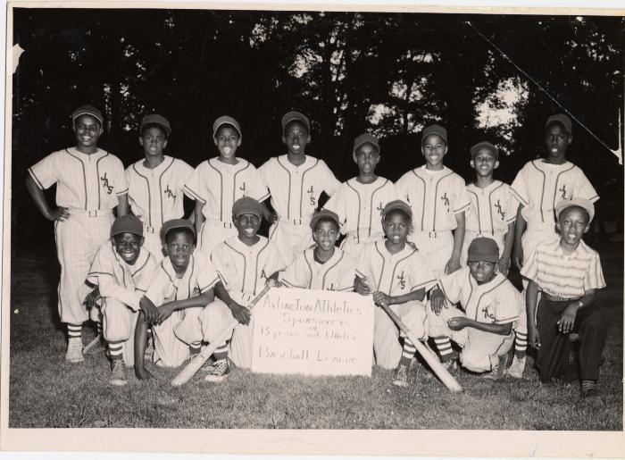 13-and-Under Baseball Team Photo
