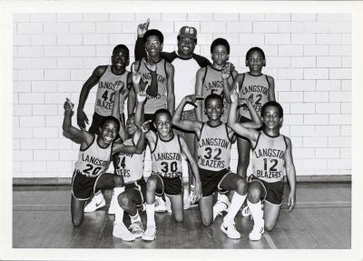 Langston Blazers Basketball Team