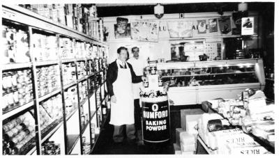 Sol Cohen and Abe Sher Inside Store