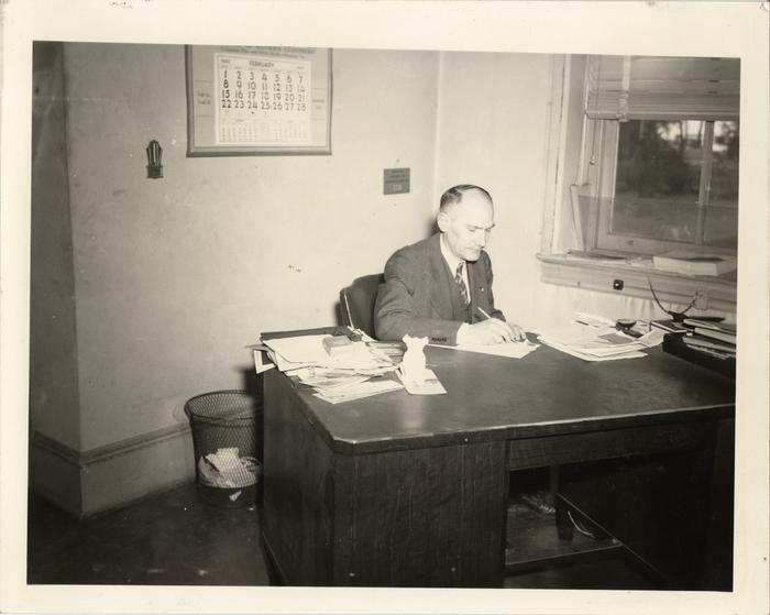 Fletcher Kemp, Superintendent of Schools, 1943