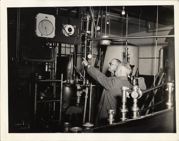 Inspection of Equipment in Pasteurizing Plant, 1943