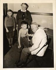 Physical Examination at School, 1943