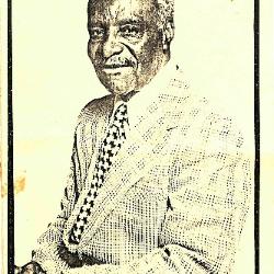 Funeral Program for Ebert Lewis
