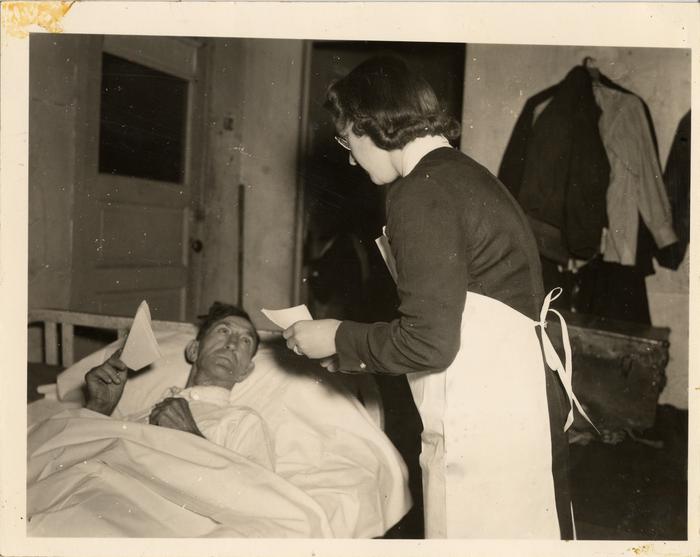 Visiting Tuberculosis Patient at Home, 1940