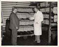 Inspection of Sausage-making Facility, 1941