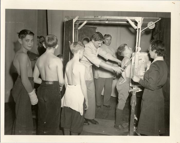 Tuberculosis Clinic X-rays, 1940