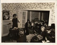 Home Nursing Nutrition Class, 1943
