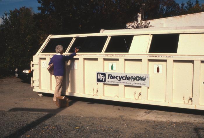 Glass Only Recycling
