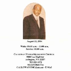 Funeral Program for Vernon Sherman
