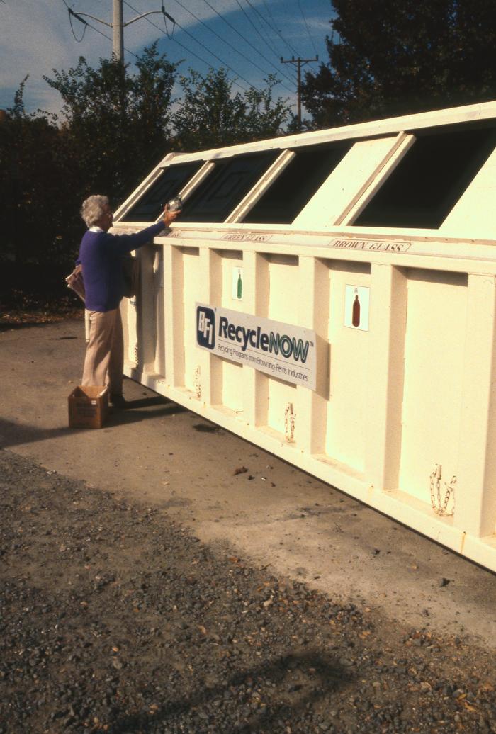 Glass Only Recycling
