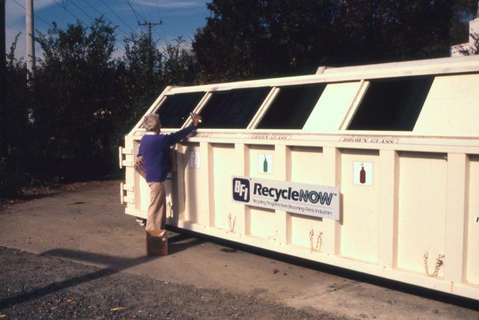 Glass Only Recycling
