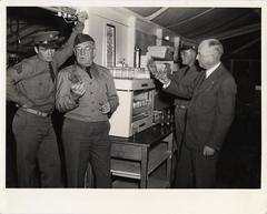 Inspection of Army Contonment, 1941