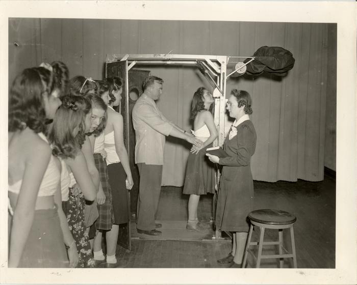 Tuberculosis Clinic X-rays, 1940