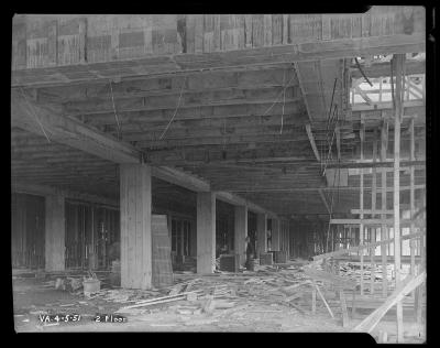 Second Floor of Hecht's Under Construction